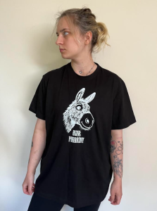 Koszulka z nadrukiem Natalia Dziewulska -OSIOŁ PODRÓŻNY