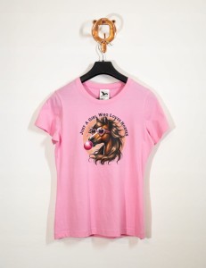 Koszulka damska z nadrukiem konia ROZM S IDEALNA NA PREZENT