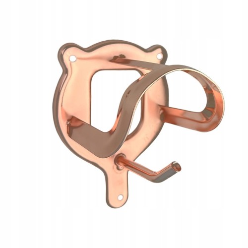 Ogłowie York Wieszak na ogłowie York różowe złoto stalowy