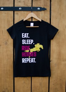 Koszulka EAT SLEEP RIDE